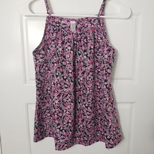 Knit Works Floral Tank Top/Blouse